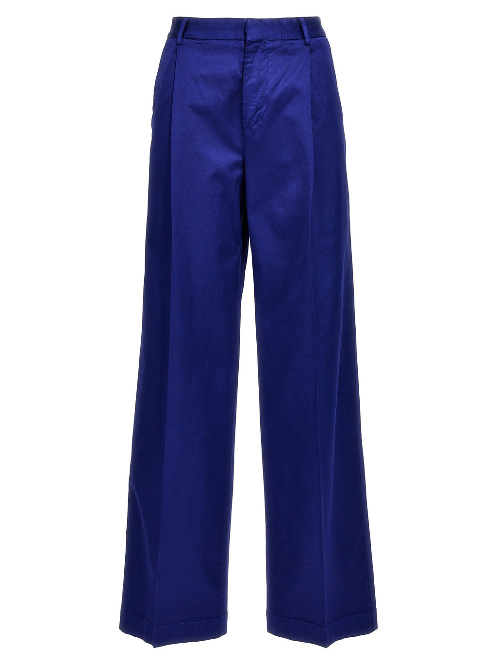 CELLAR DOOR Blue Cotton Casual Pants