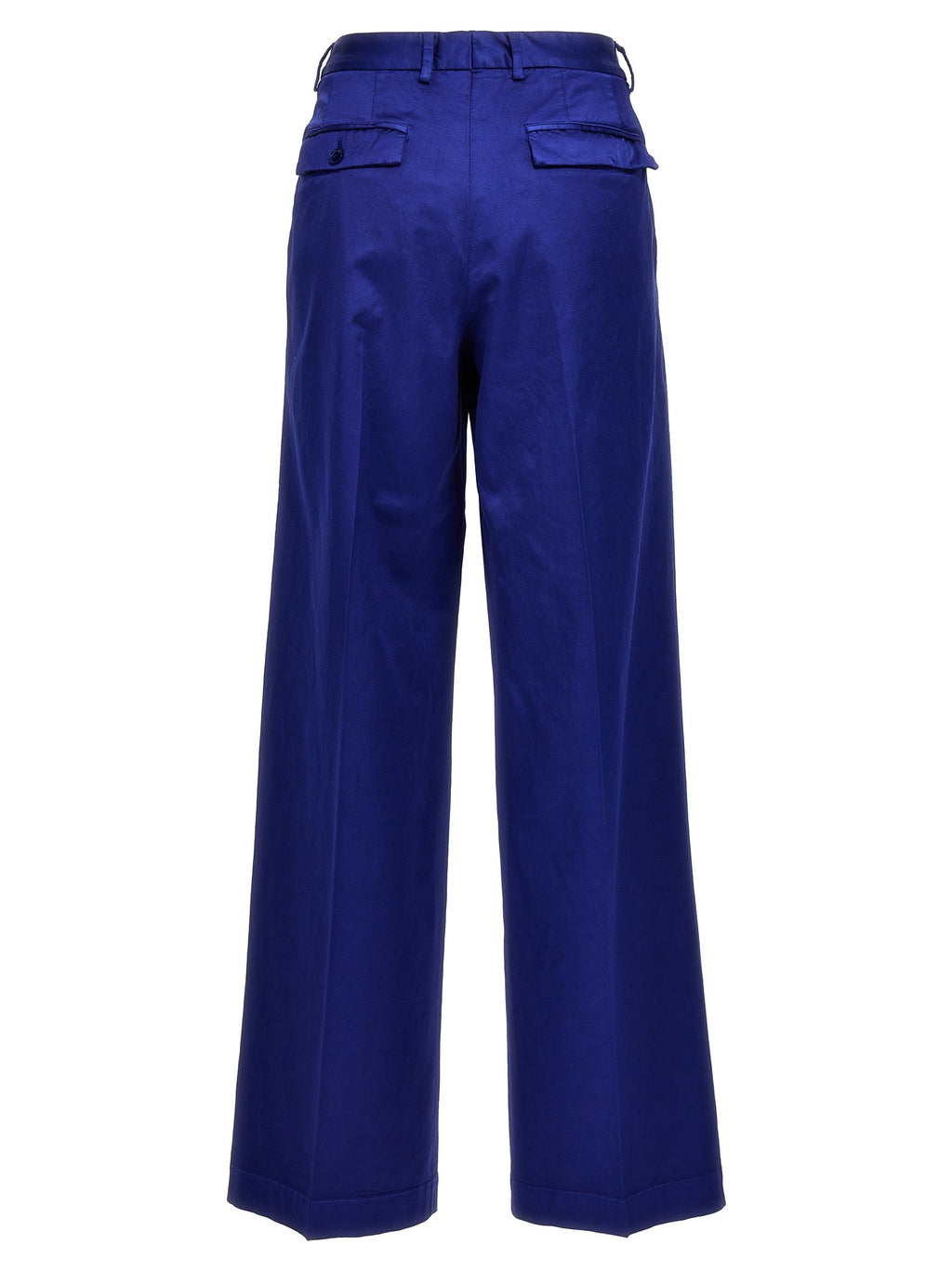 CELLAR DOOR Blue Cotton Casual Pants