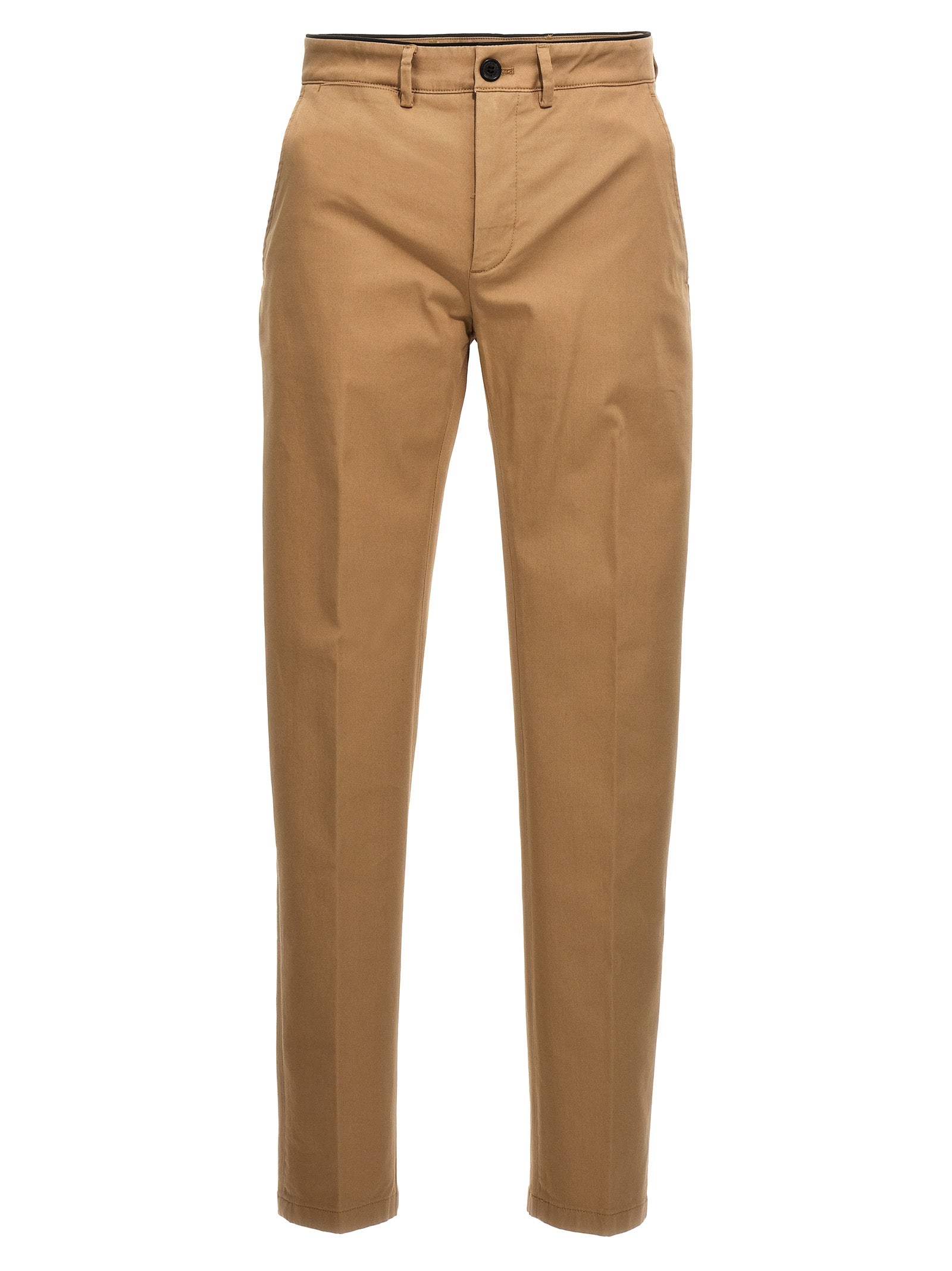 Department 5 Beige Cotton Casual Pants