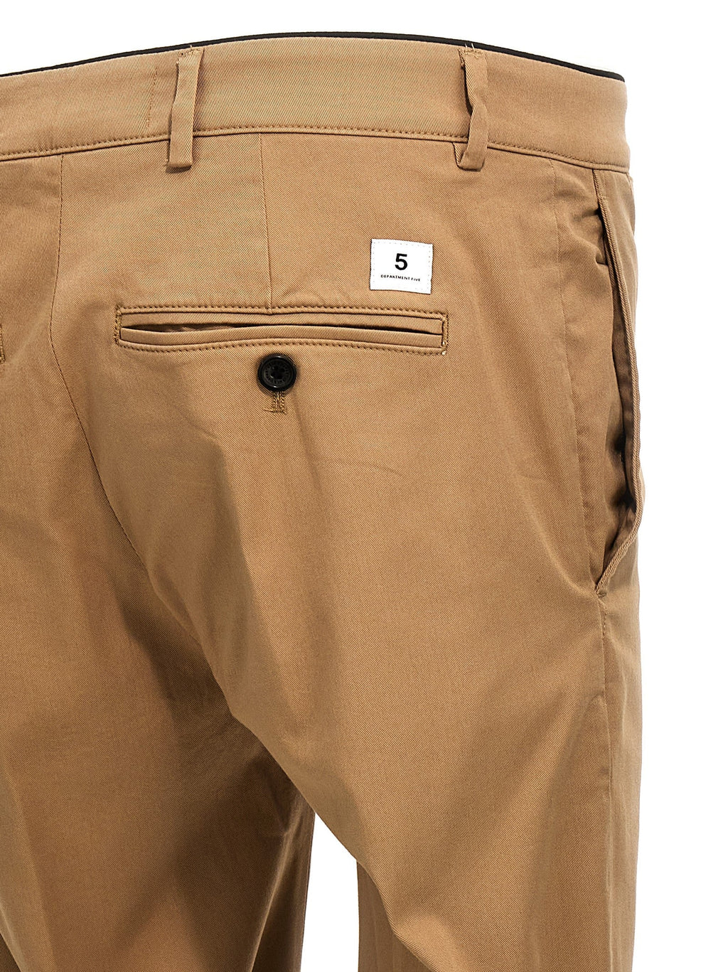 Department 5 Beige Cotton Casual Pants