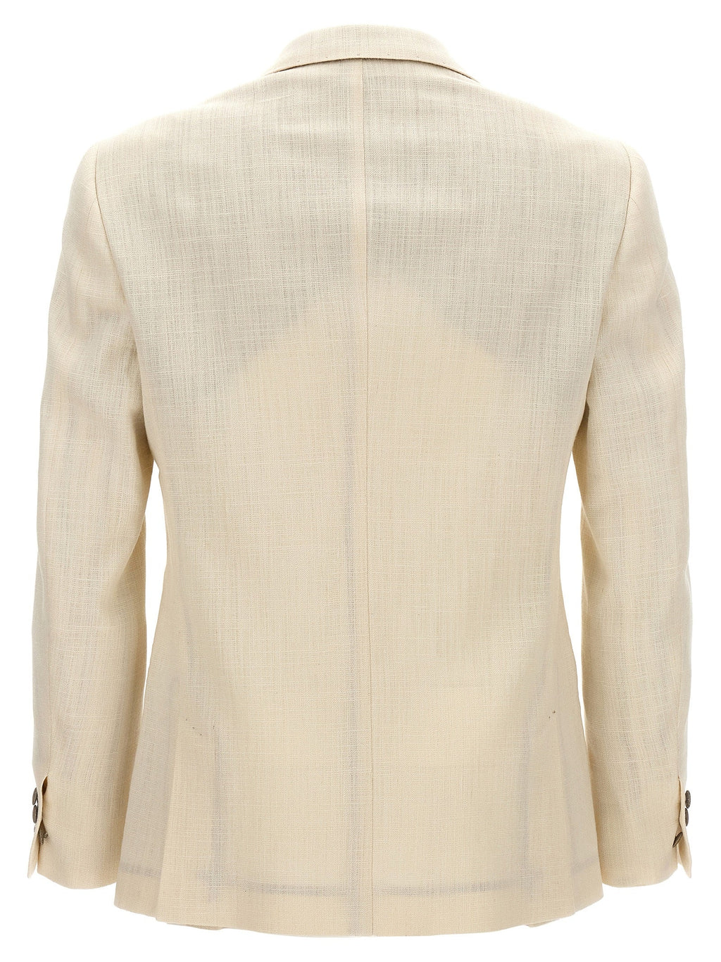 MAURIZIO MIRI White Silk Blazer
