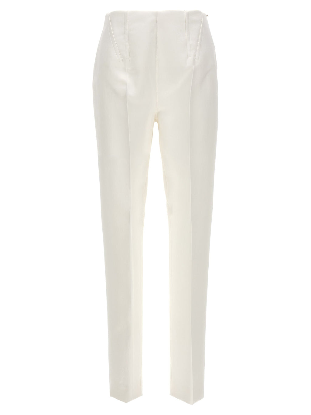 Sportmax White Acetate Dress Pants