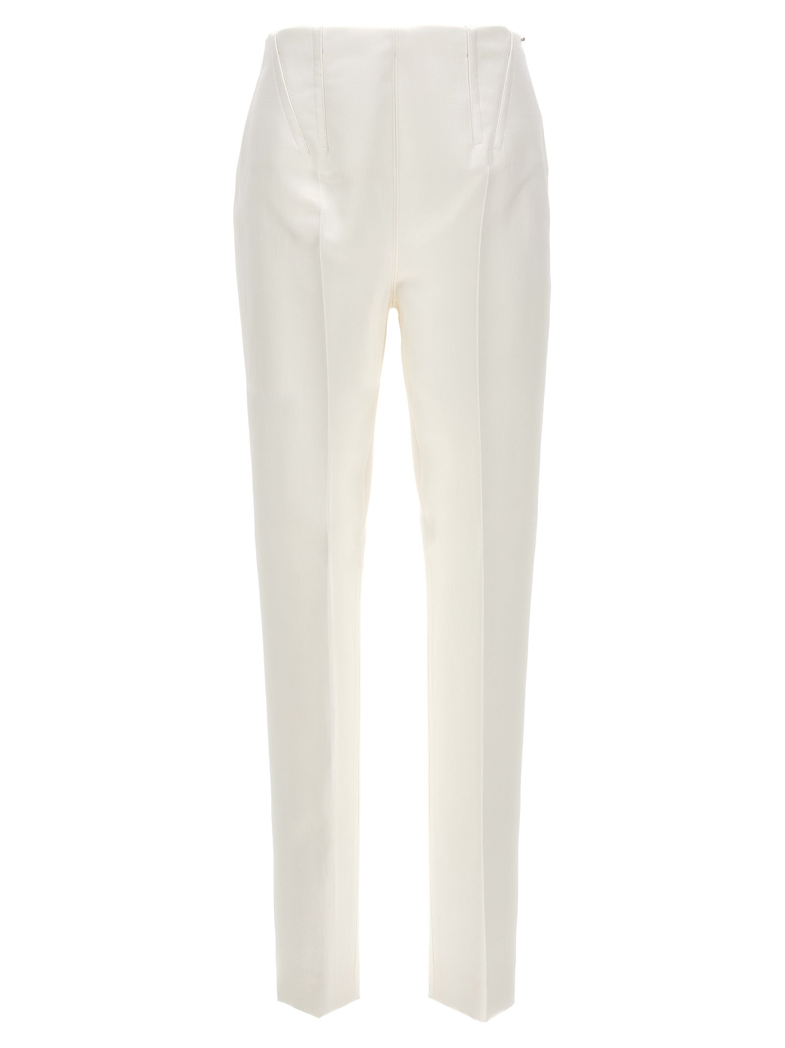 Sportmax White Acetate Dress Pants