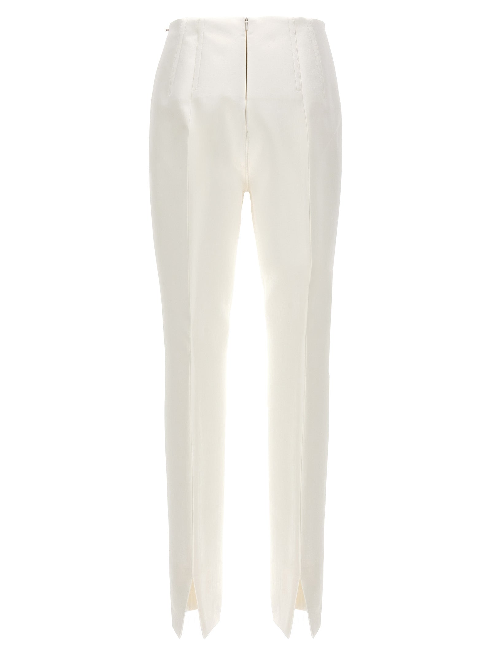 Sportmax White Acetate Dress Pants