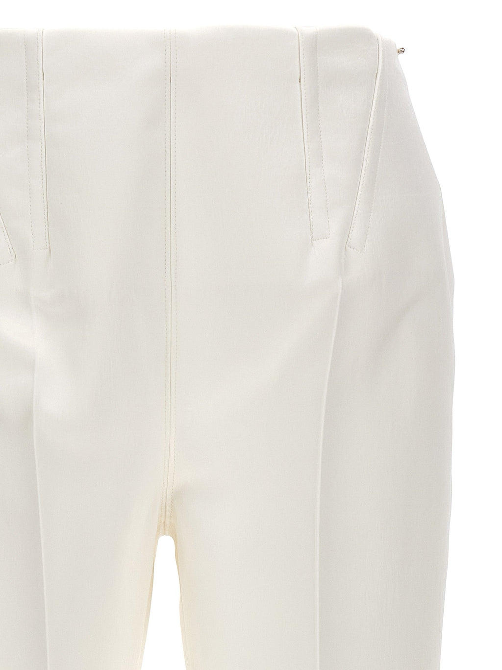 Sportmax White Acetate Dress Pants