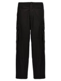 Department 5 Black Cotton Cargo Pants