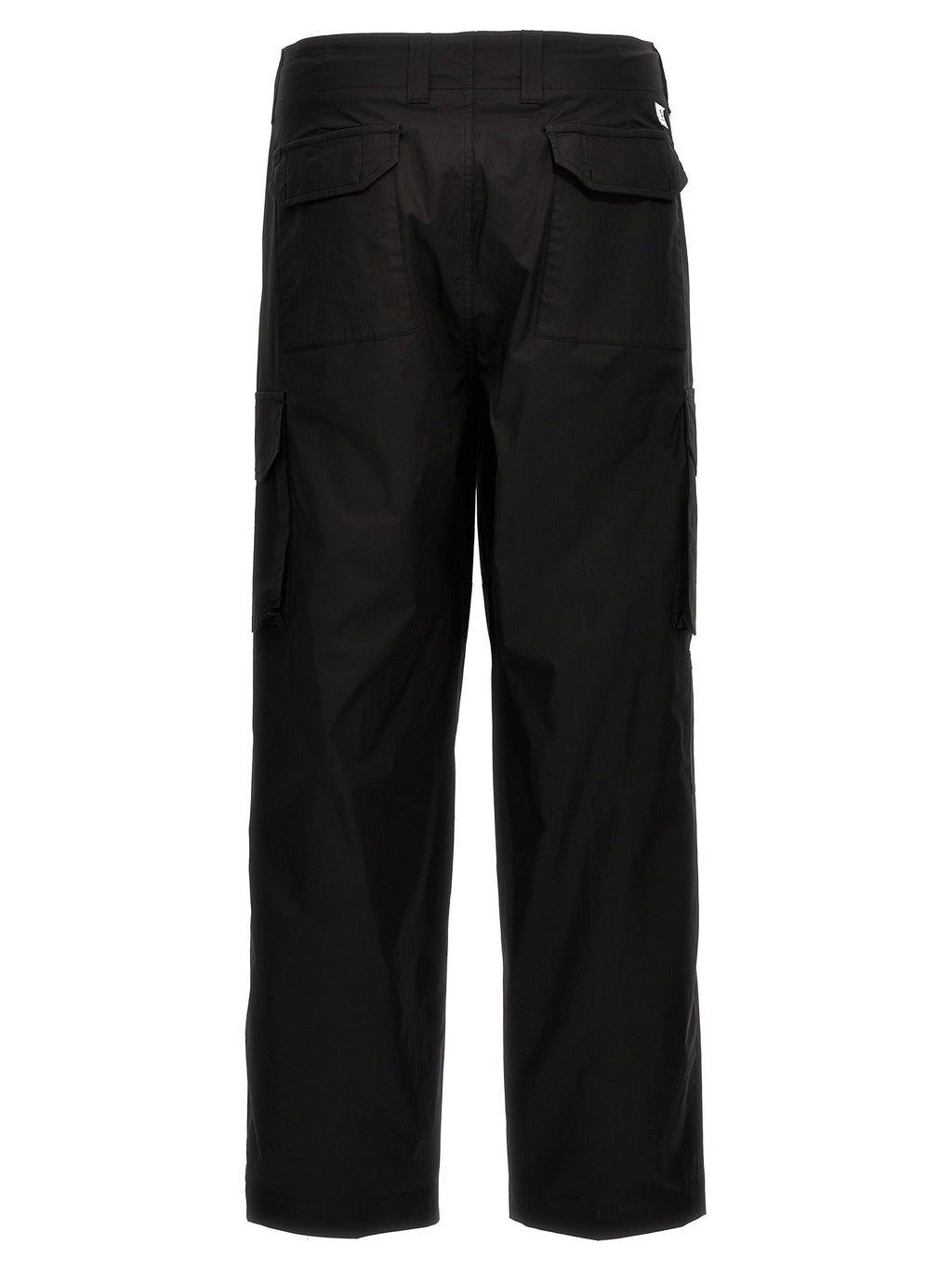 Department 5 Black Cotton Cargo Pants