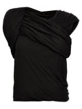 Rick Owens Black Cotton Tank Tops