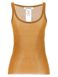 Max Mara Beige Silk Tank Tops