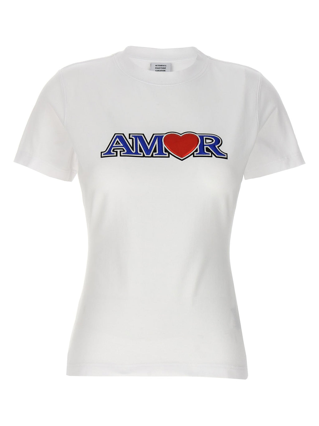 Vetements White Cotton T-Shirt