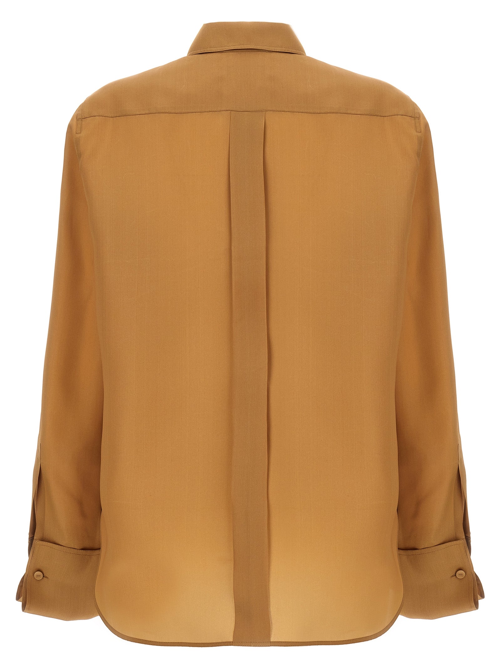 Max Mara Beige Silk Blouse