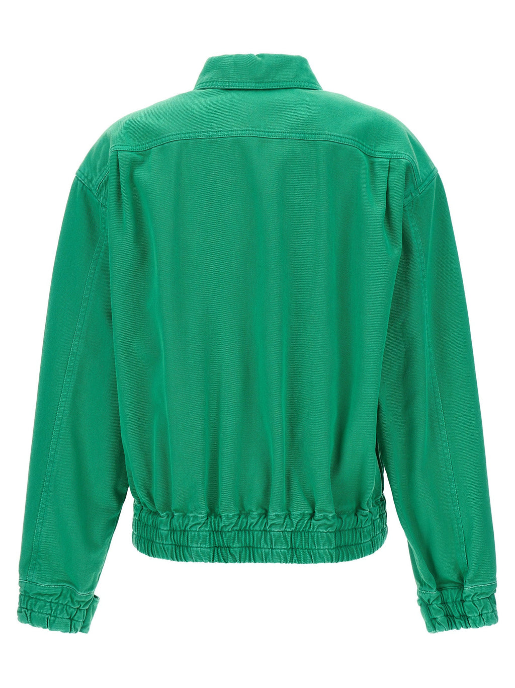 Max Mara Bicolor Cotton Full-Length Jacket
