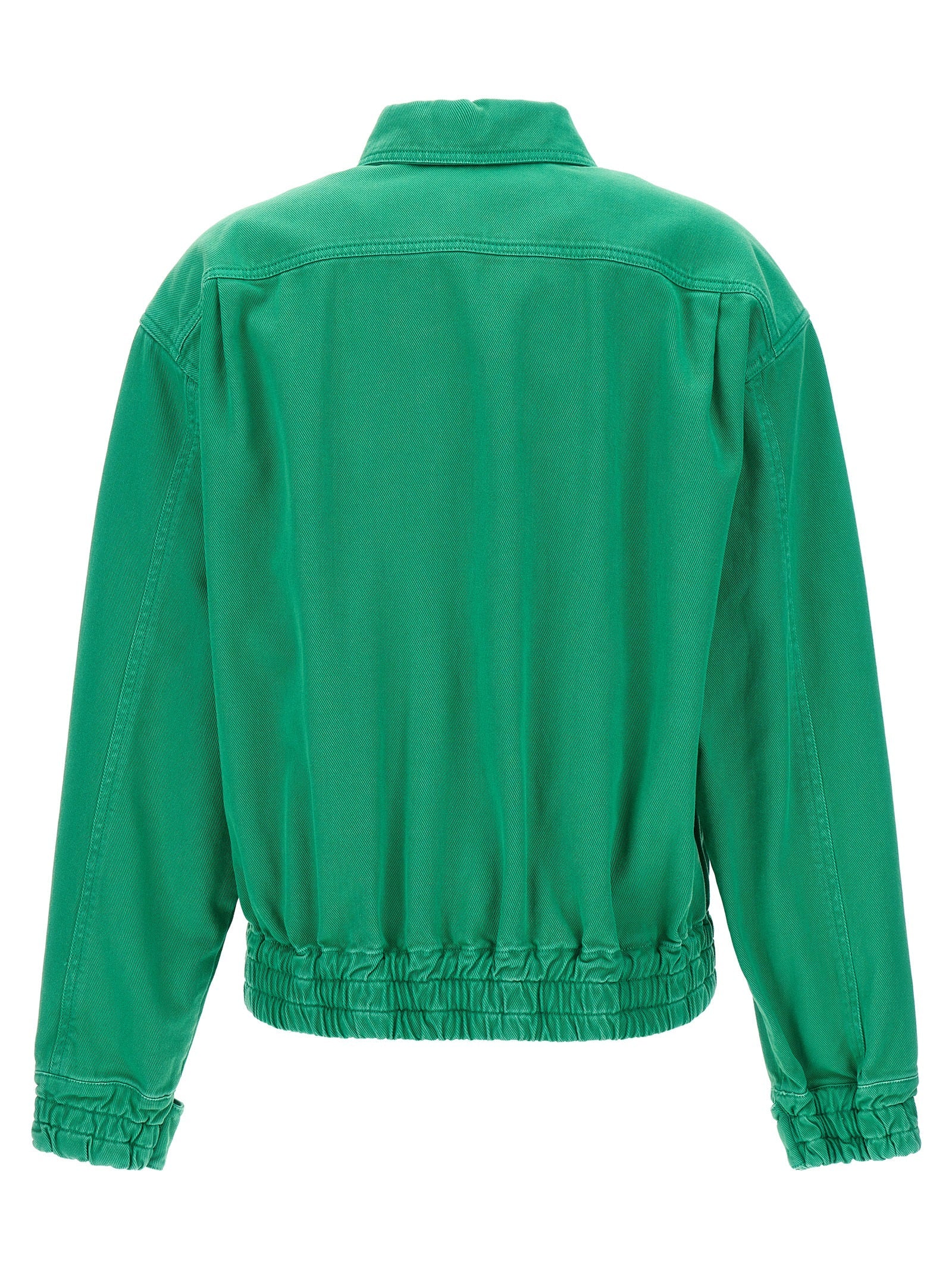 Max Mara Bicolor Cotton Full-Length Jacket
