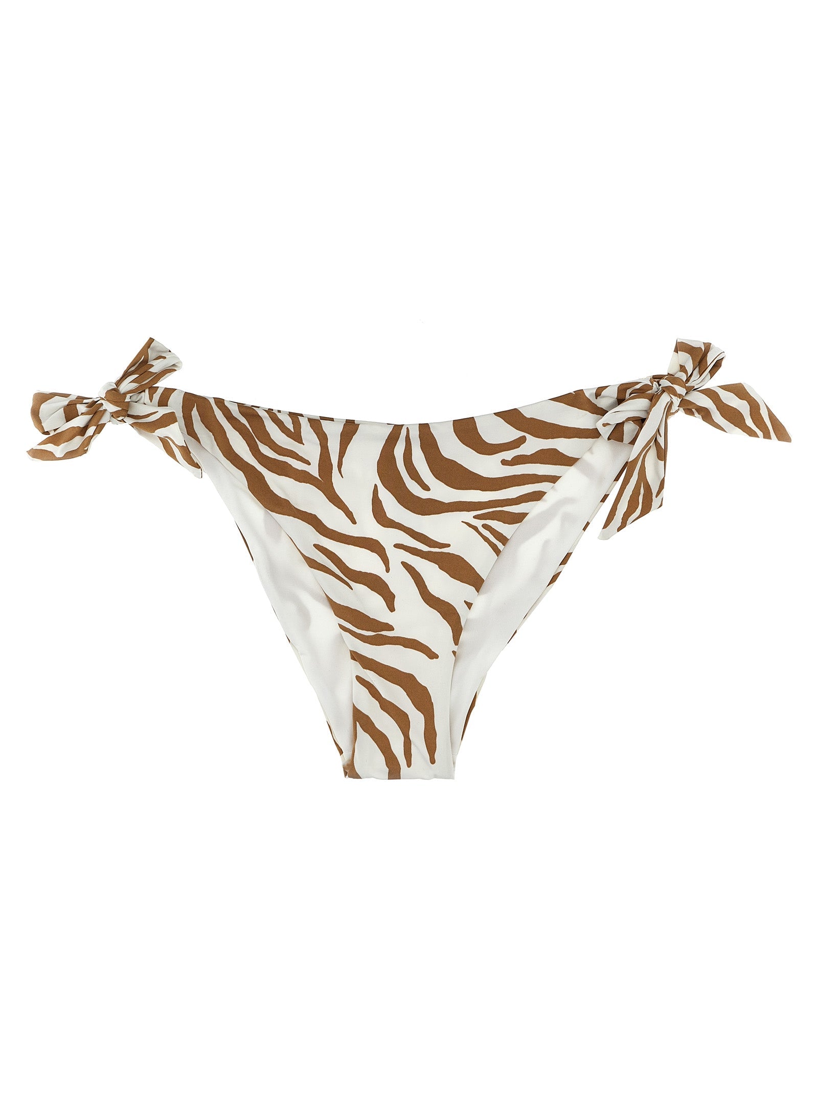 Max Mara Beige Polyamide Swim Briefs