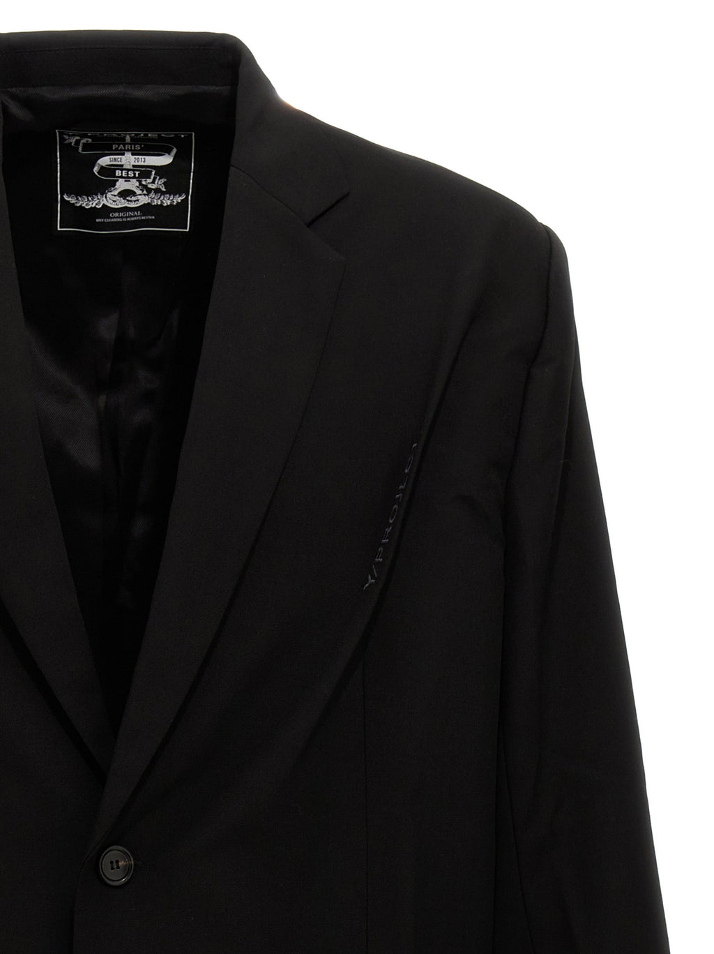 Y/PROJECT Black Virgin Wool Blazer