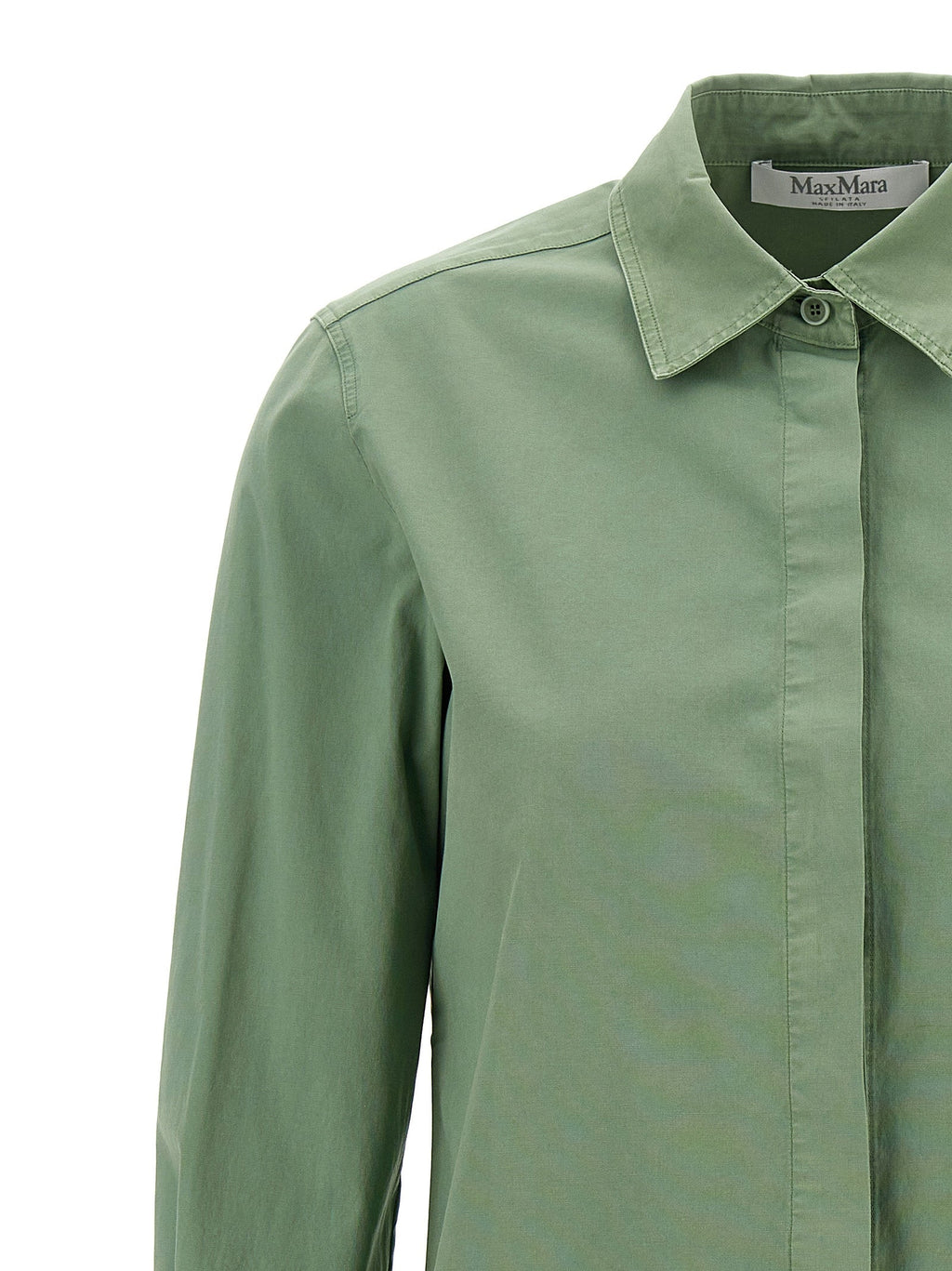 Max Mara Bicolor Cotton Blouse