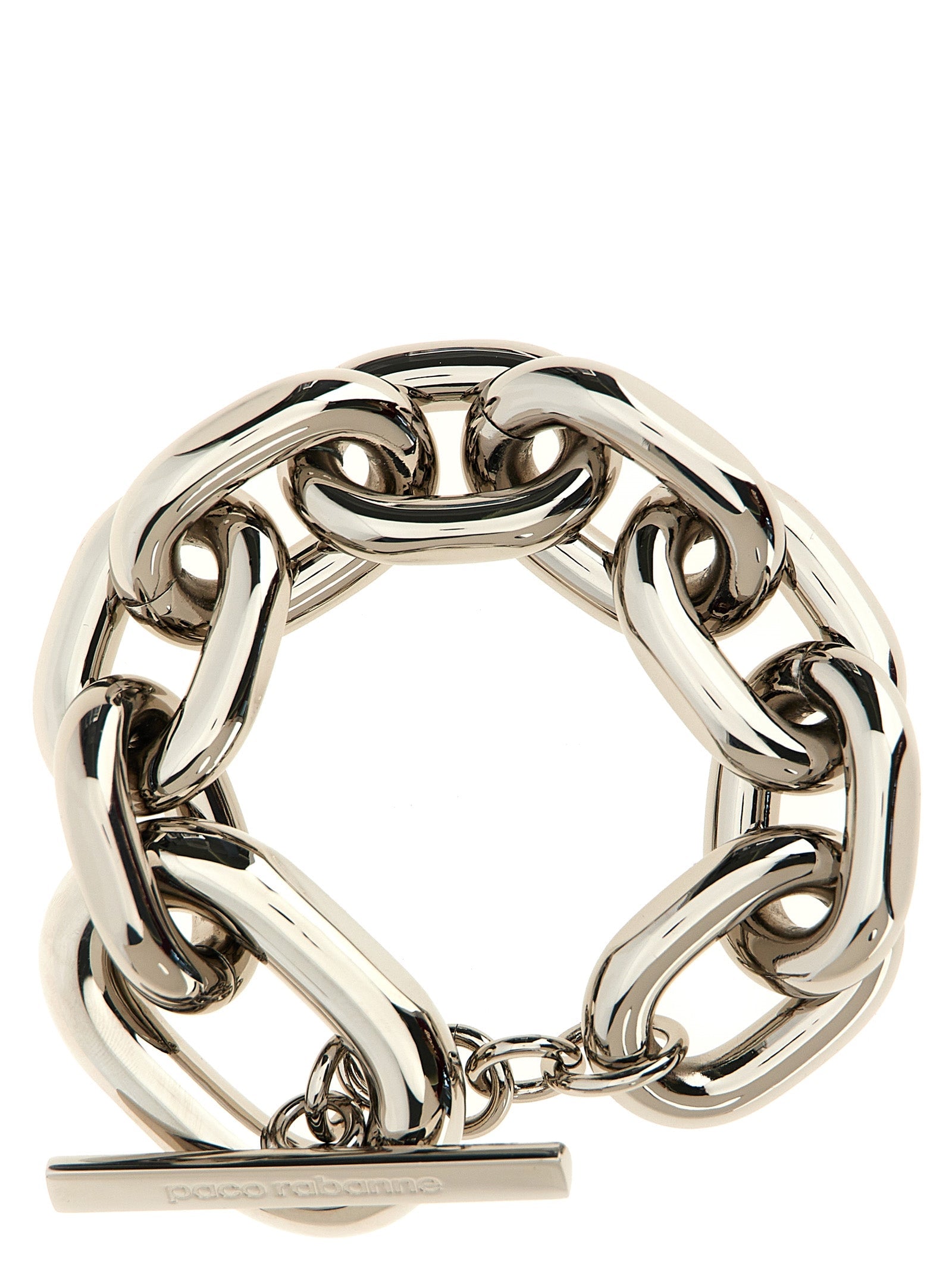 Paco Rabanne Silver Metal Bracelet