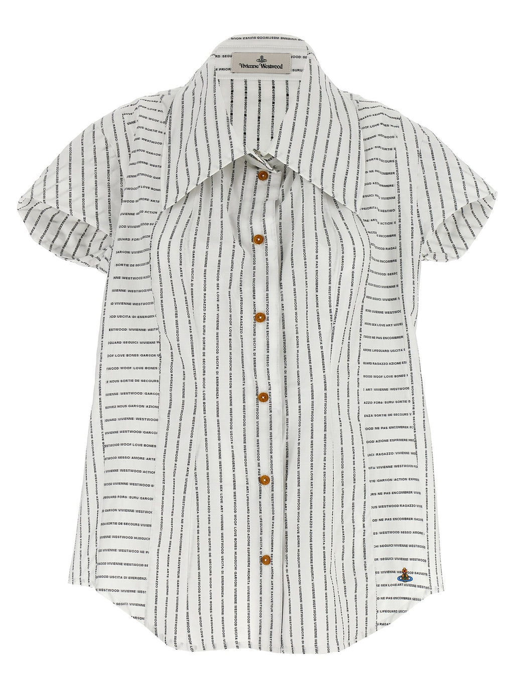 Vivienne Westwood Bicolor Cotton Blouse