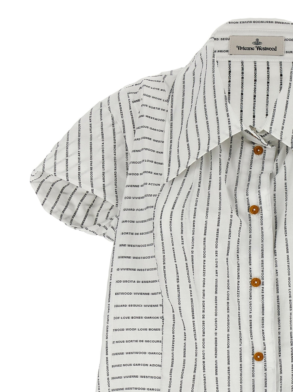 Vivienne Westwood Bicolor Cotton Blouse