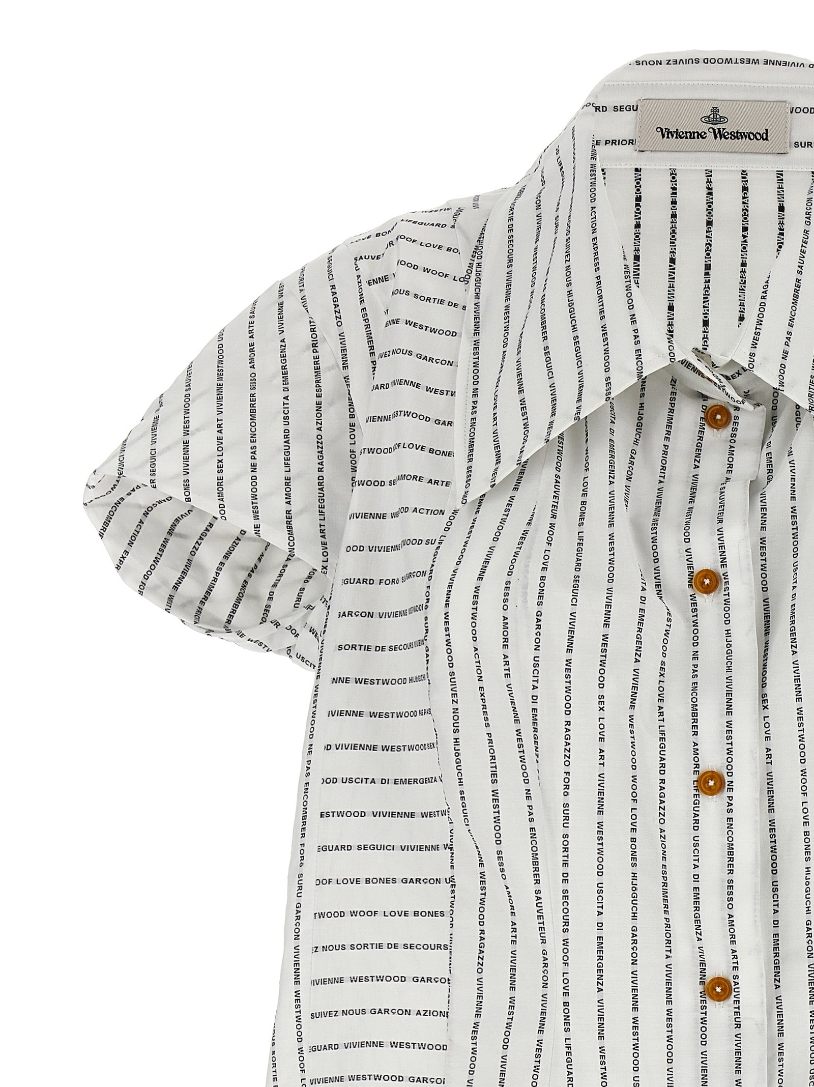 Vivienne Westwood Bicolor Cotton Blouse