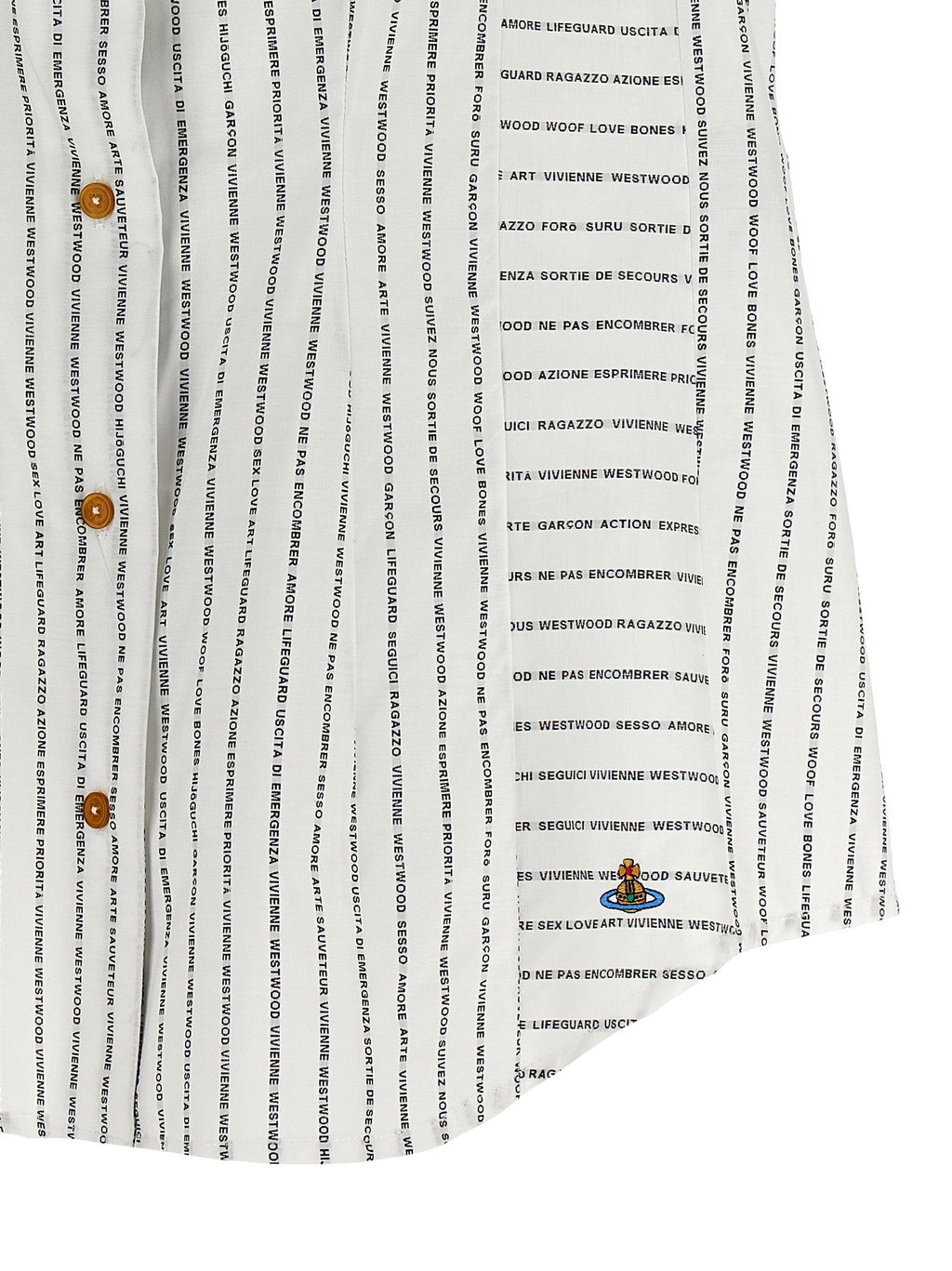 Vivienne Westwood Bicolor Cotton Blouse