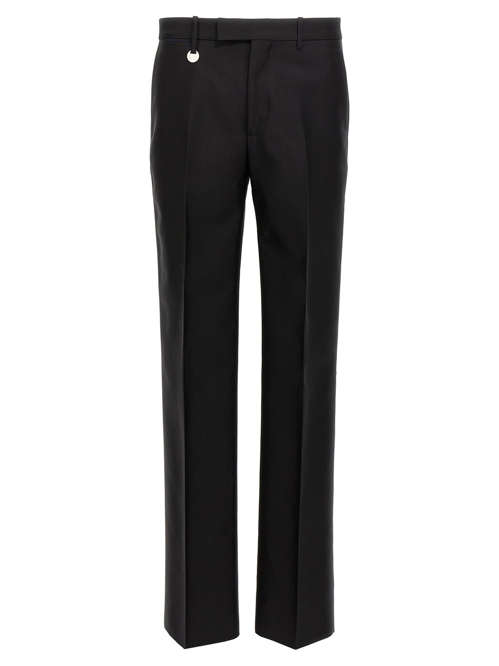 Burberry Black Virgin Wool Dress Pants