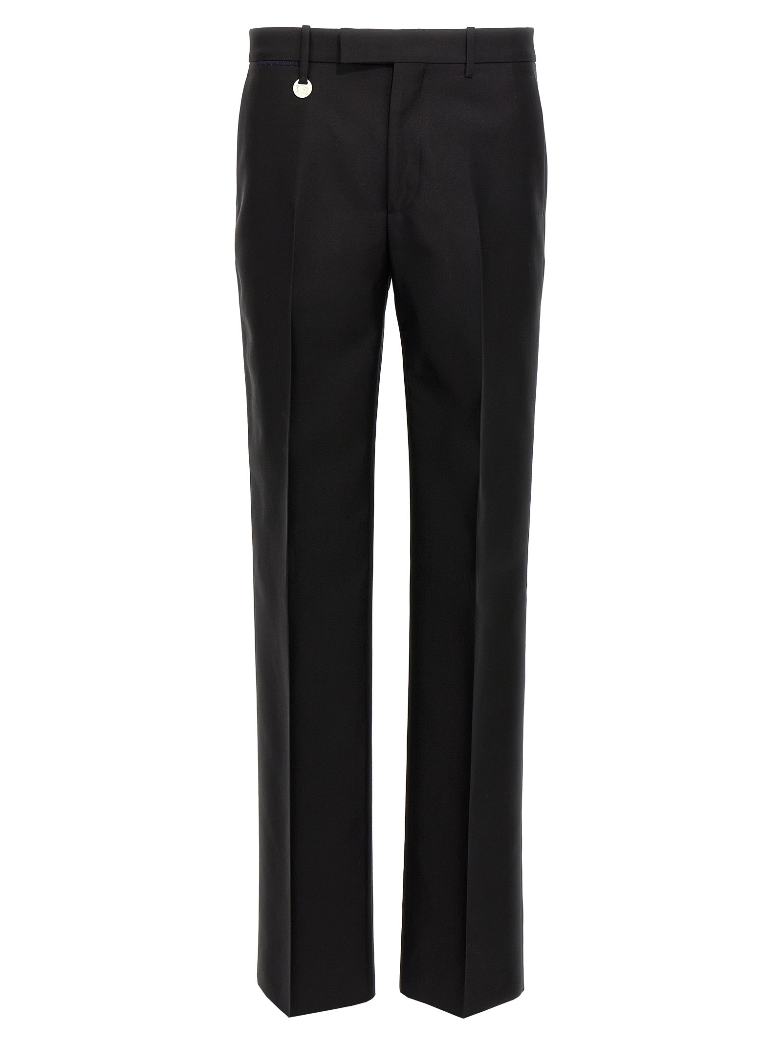 Burberry Black Virgin Wool Dress Pants