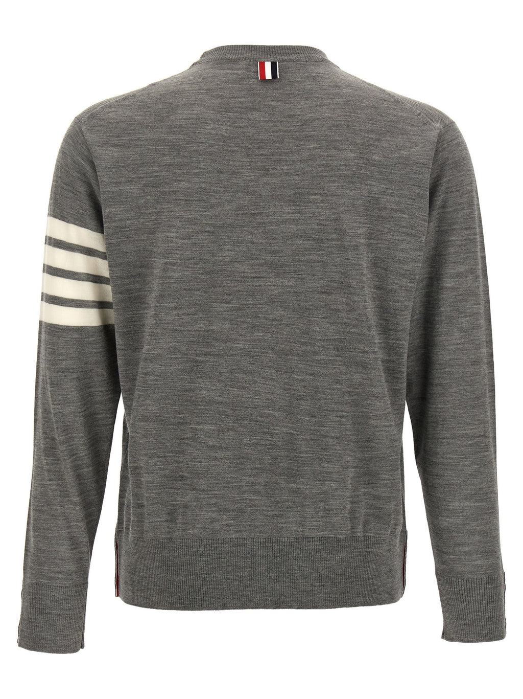 Thom Browne Gray Virgin Wool Cardigan
