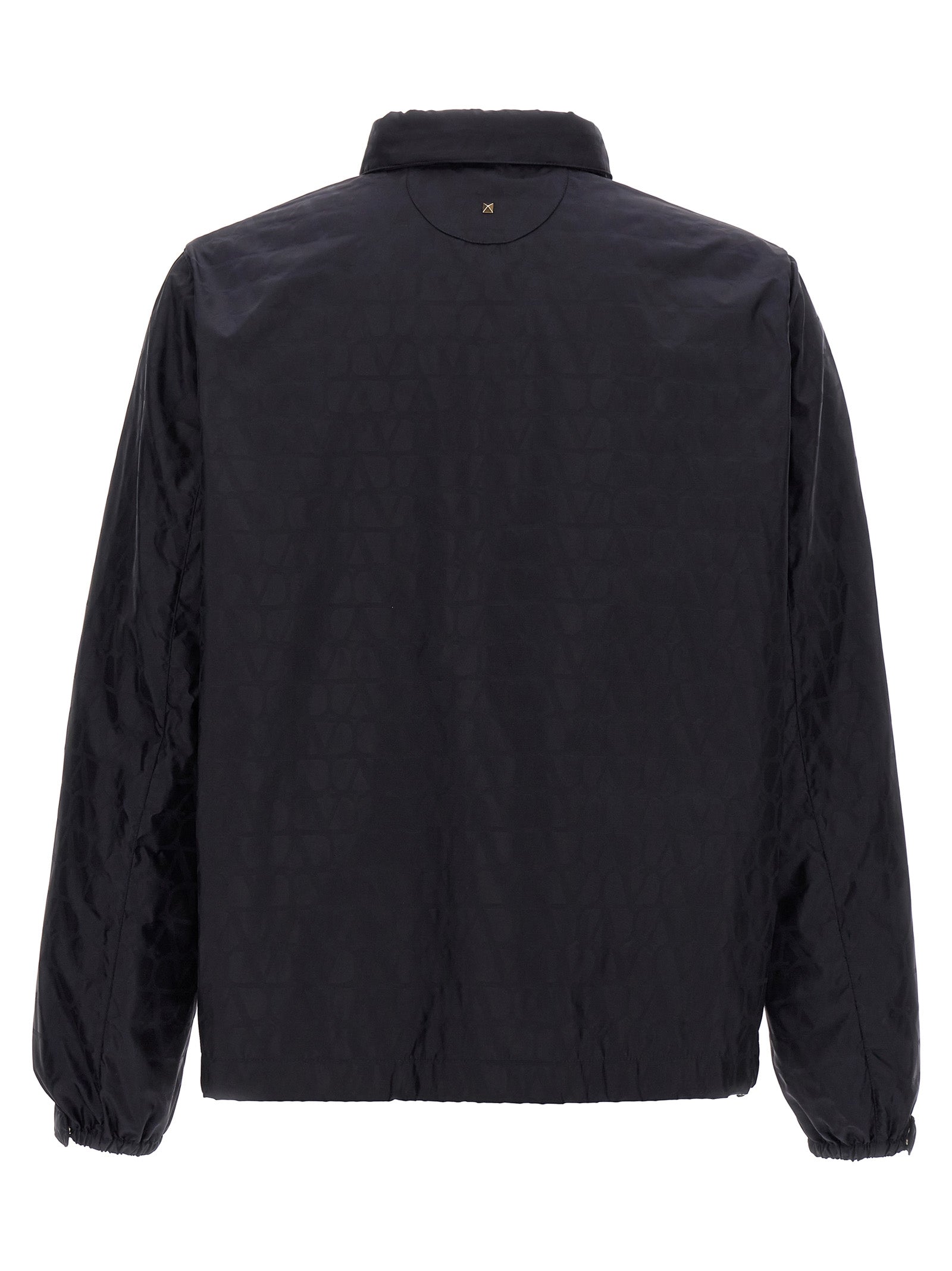 Valentino Garavani Blue Polyamide Shell Jacket