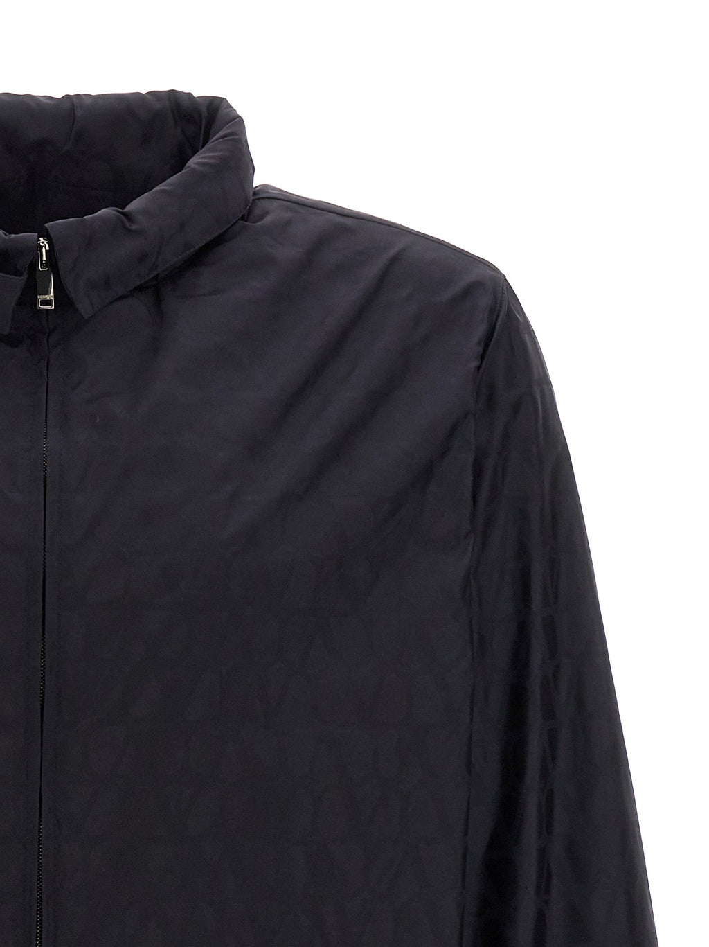 Valentino Garavani Blue Polyamide Shell Jacket