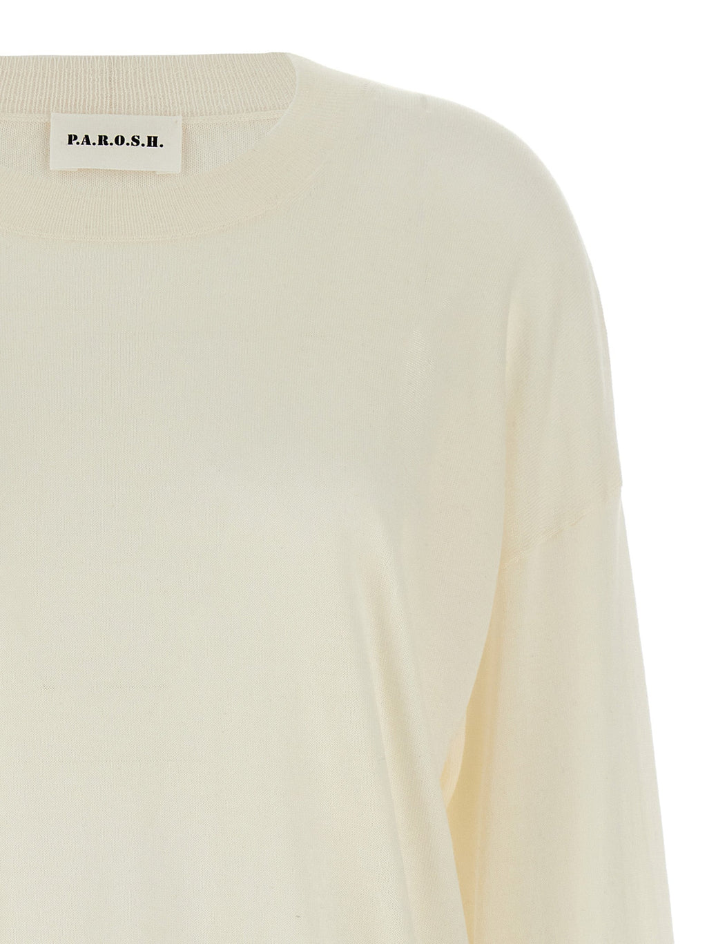 P.A.R.O.S.H. White Wool Cardigan