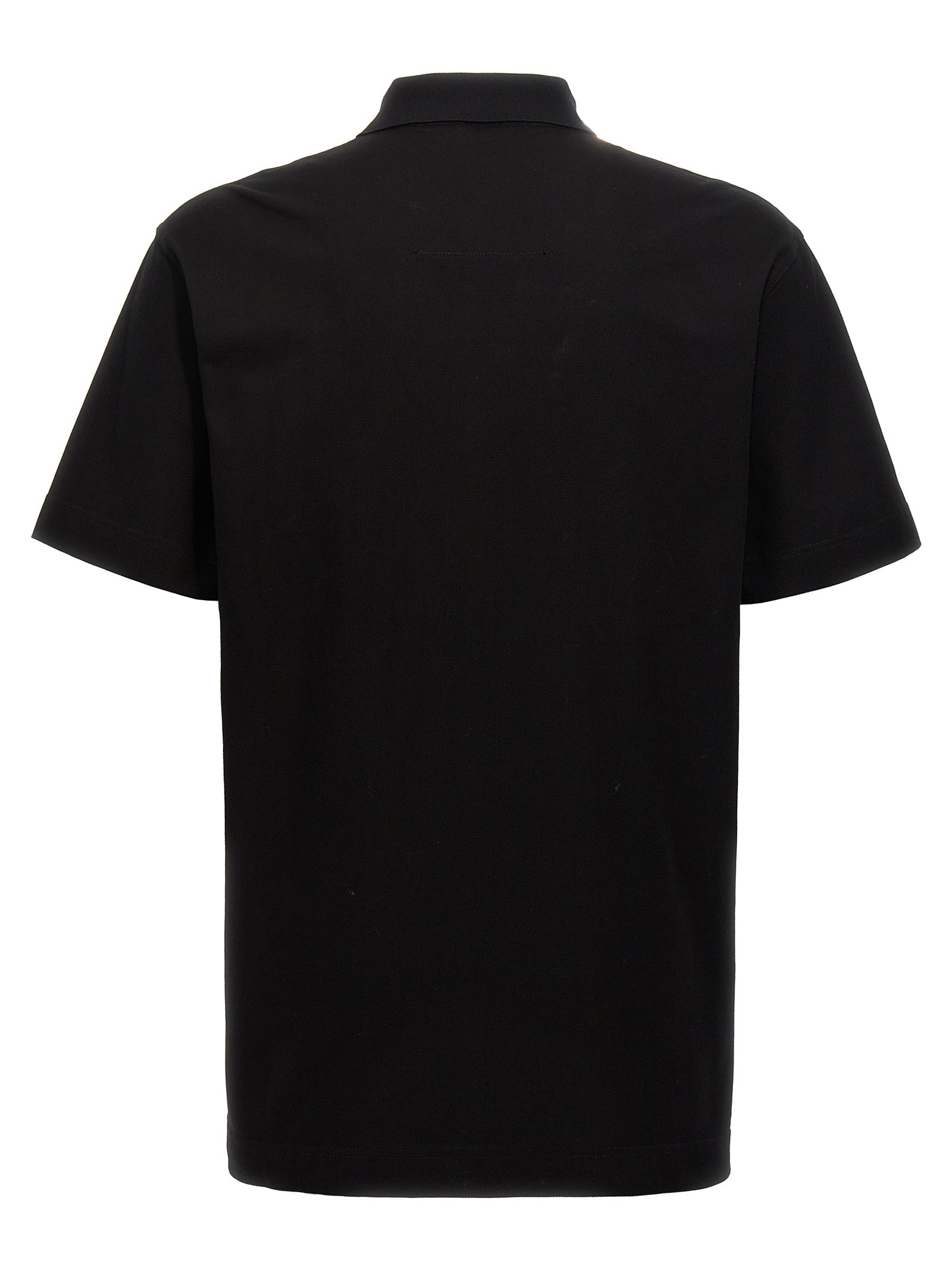 Givenchy Black Cotton Polo Shirt