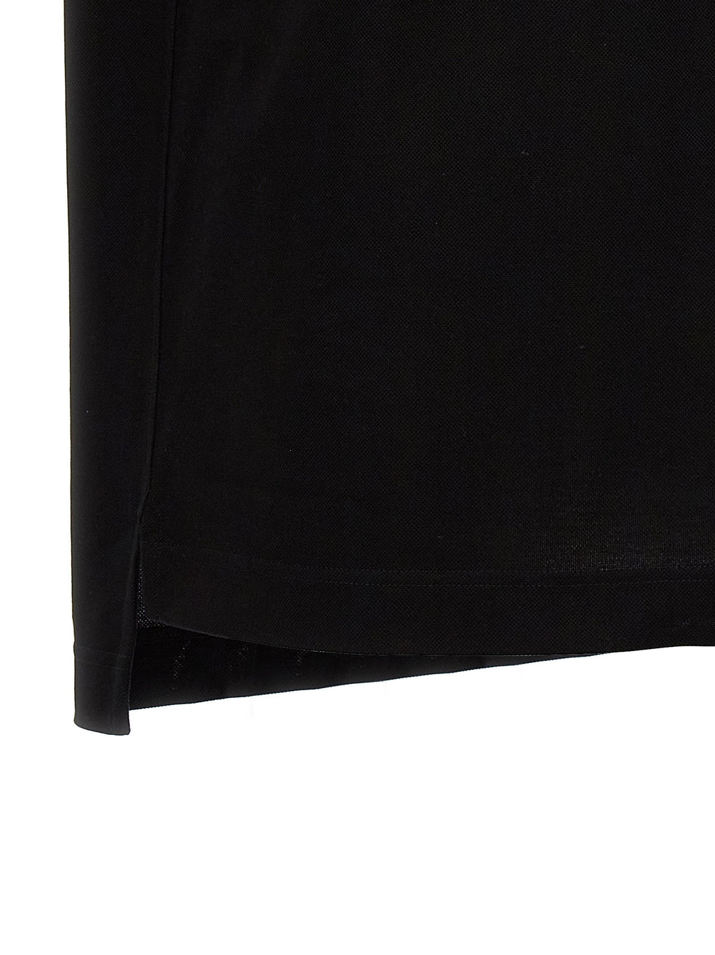 Givenchy Black Cotton Polo Shirt