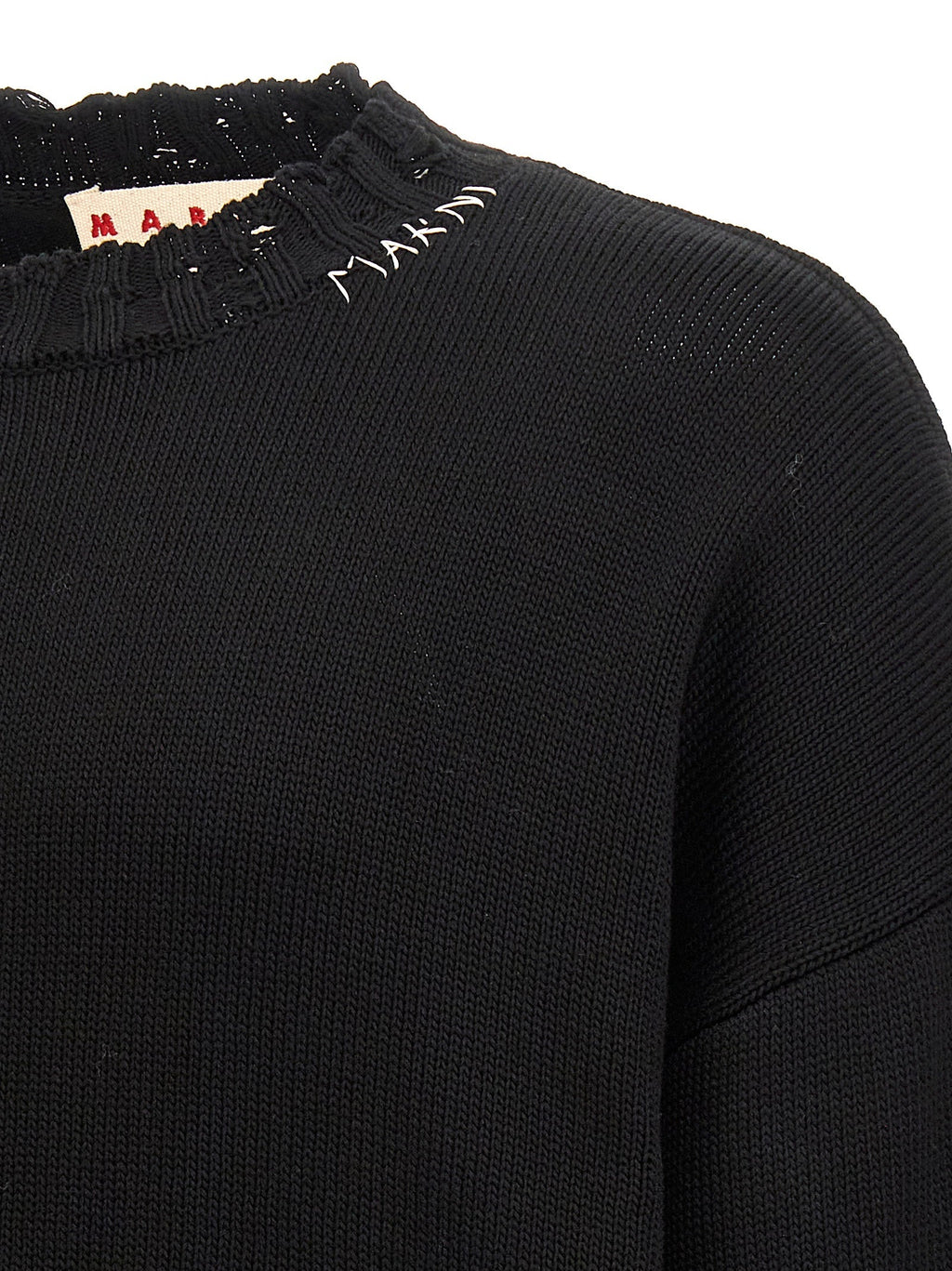 Marni Black Cotton Cardigan