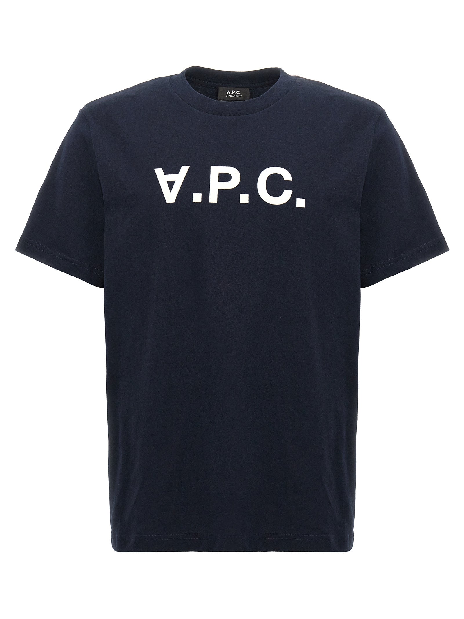 A.P.C. Blue Cotton T-Shirt