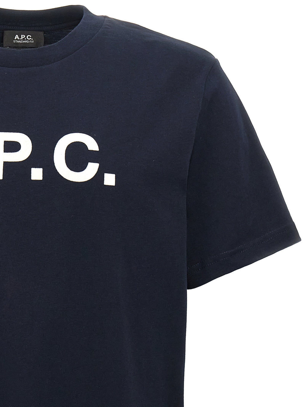 A.P.C. Blue Cotton T-Shirt