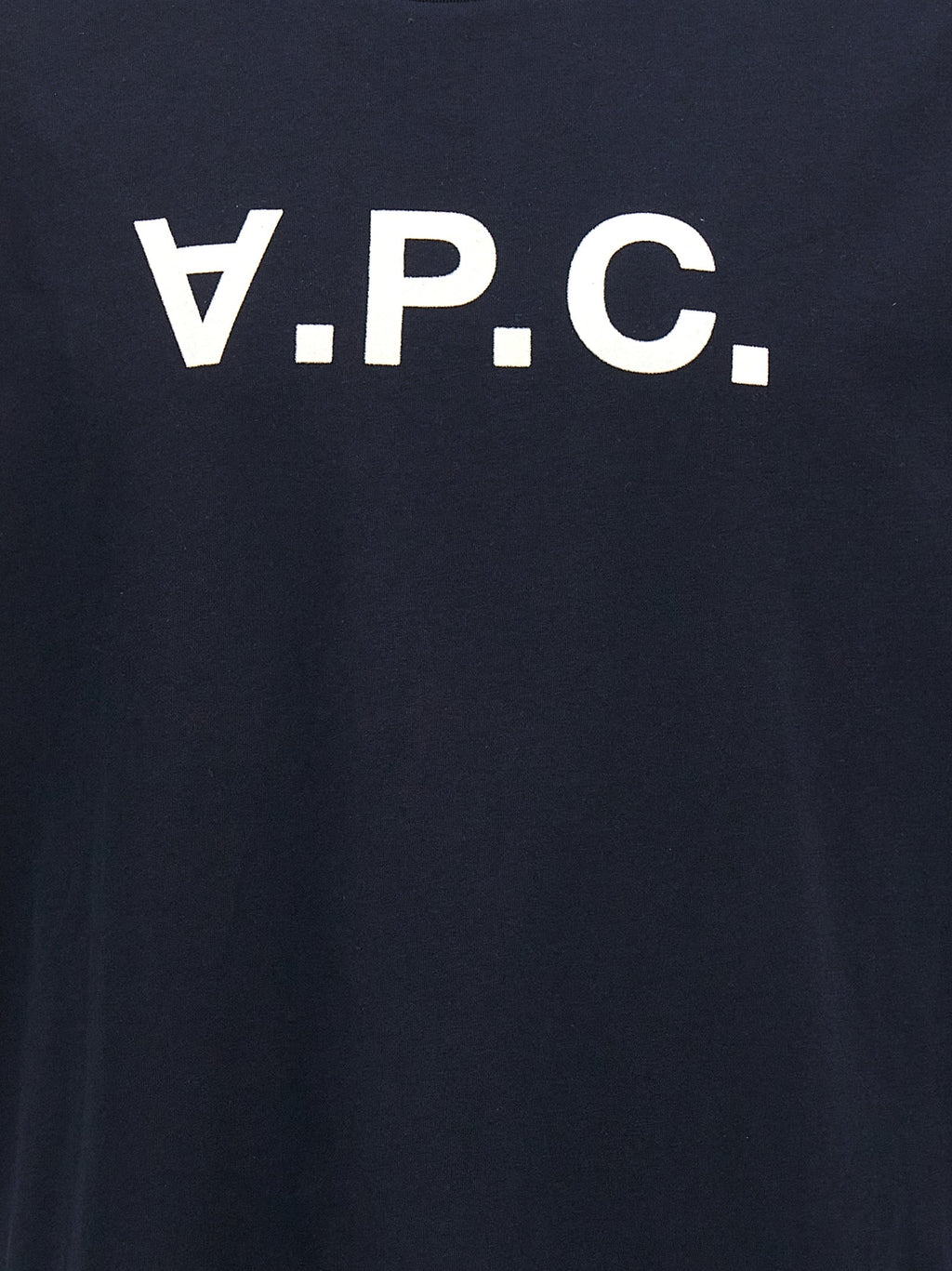 A.P.C. Blue Cotton T-Shirt