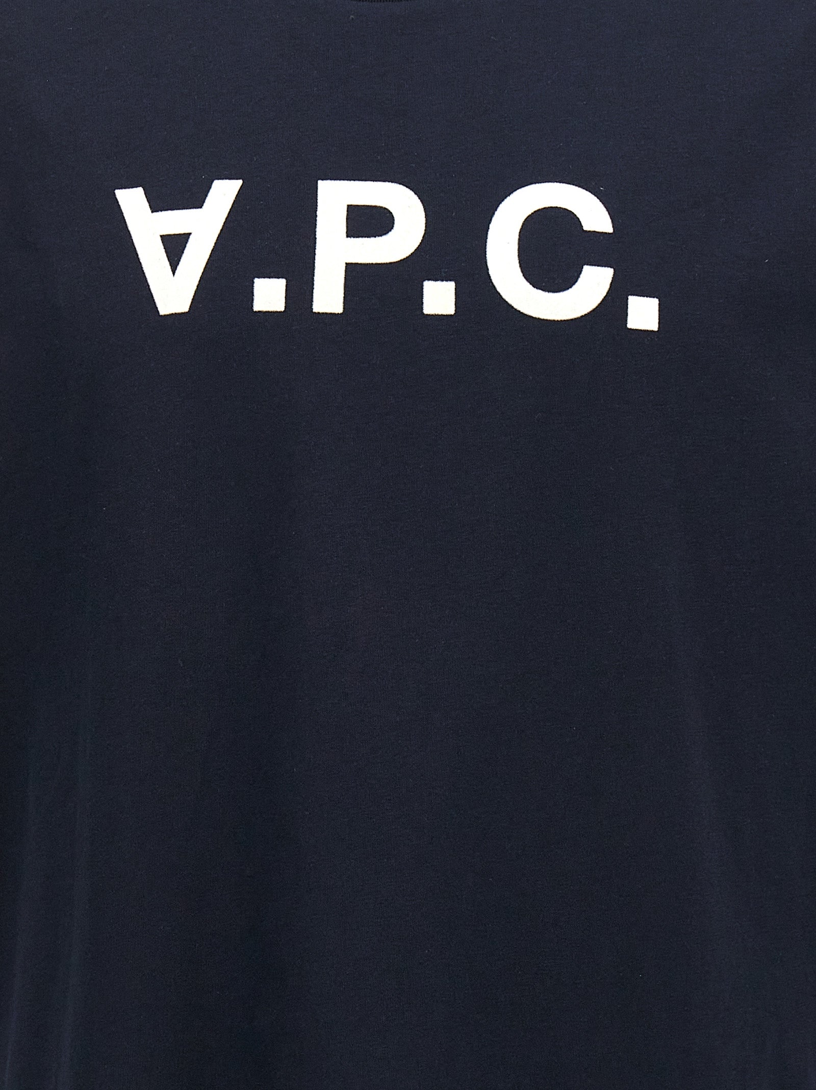 A.P.C. Blue Cotton T-Shirt