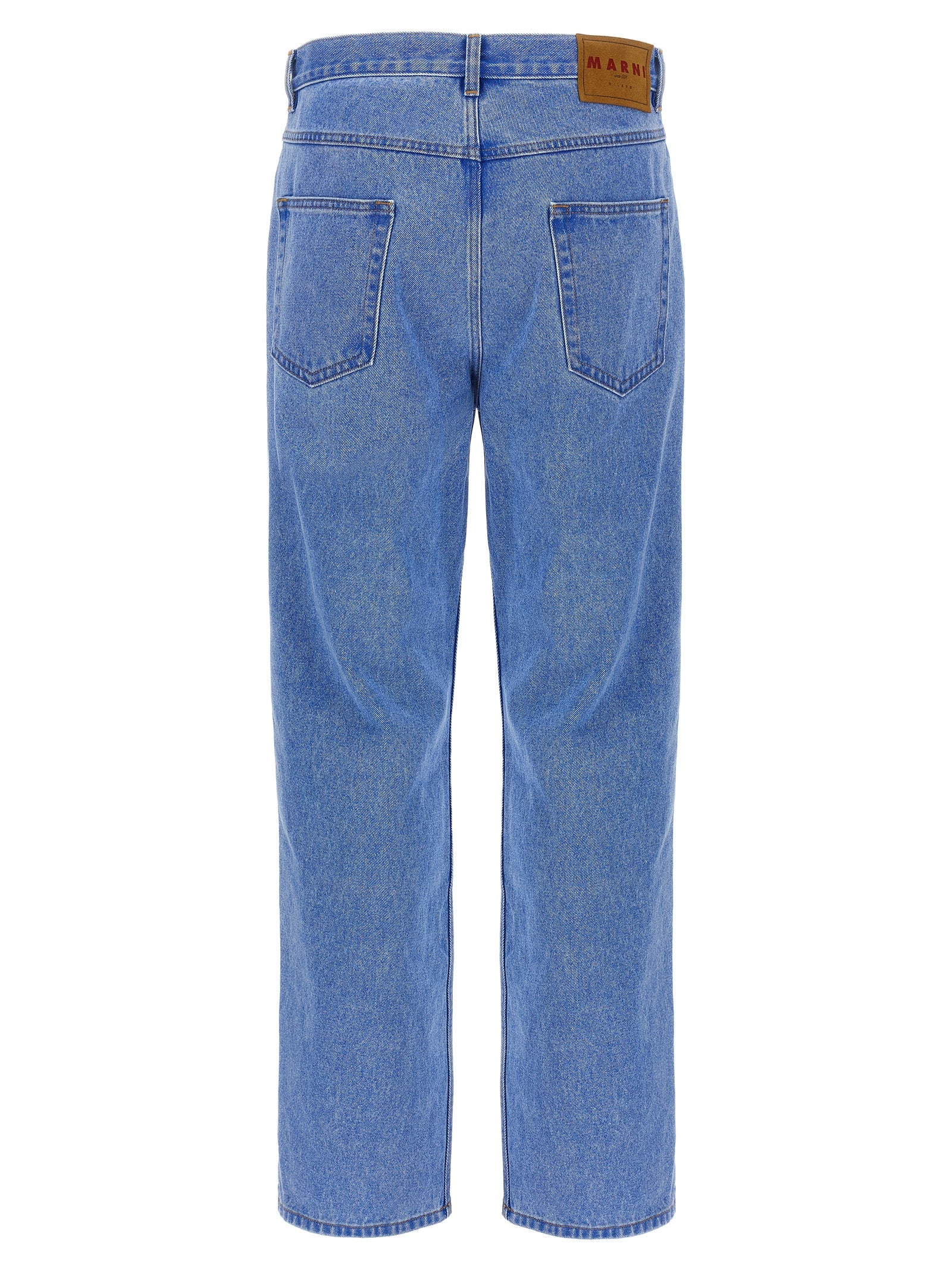 Marni Blue Cotton Jeans Denim