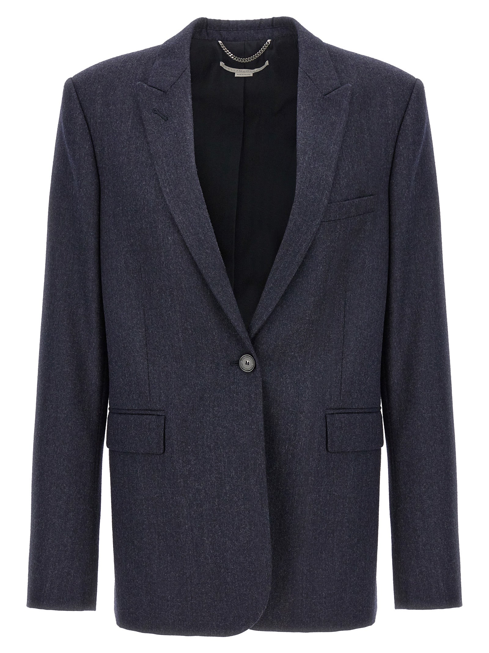 Stella McCartney Blue Viscose Blazer