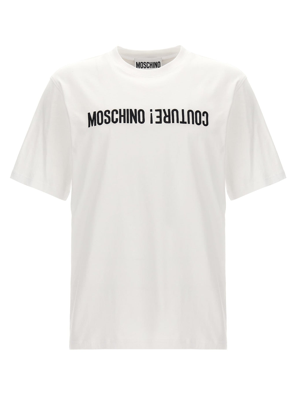 Moschino Bicolor Cotton T-Shirt