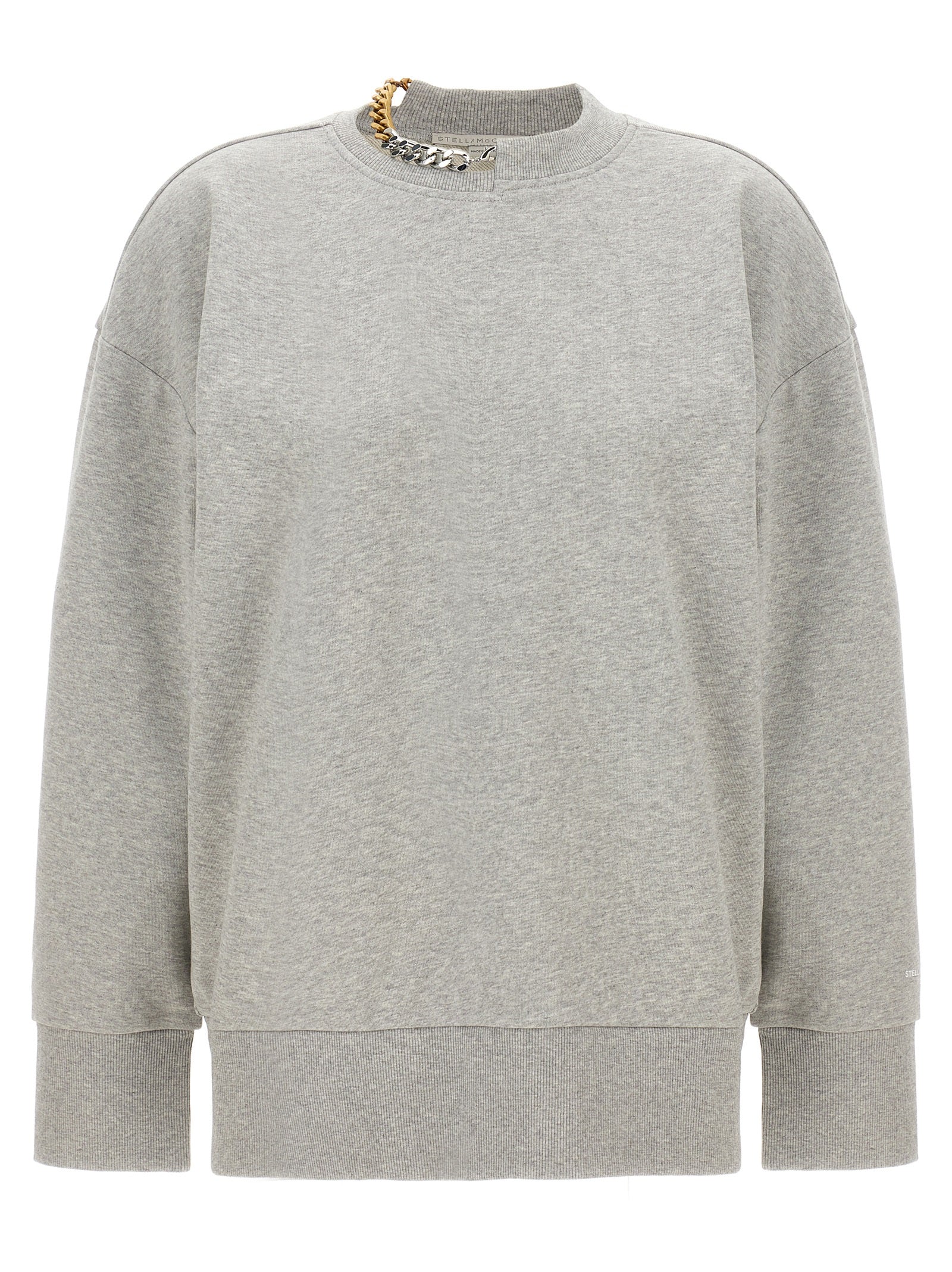 Stella McCartney Gray Cotton Sweatshirt
