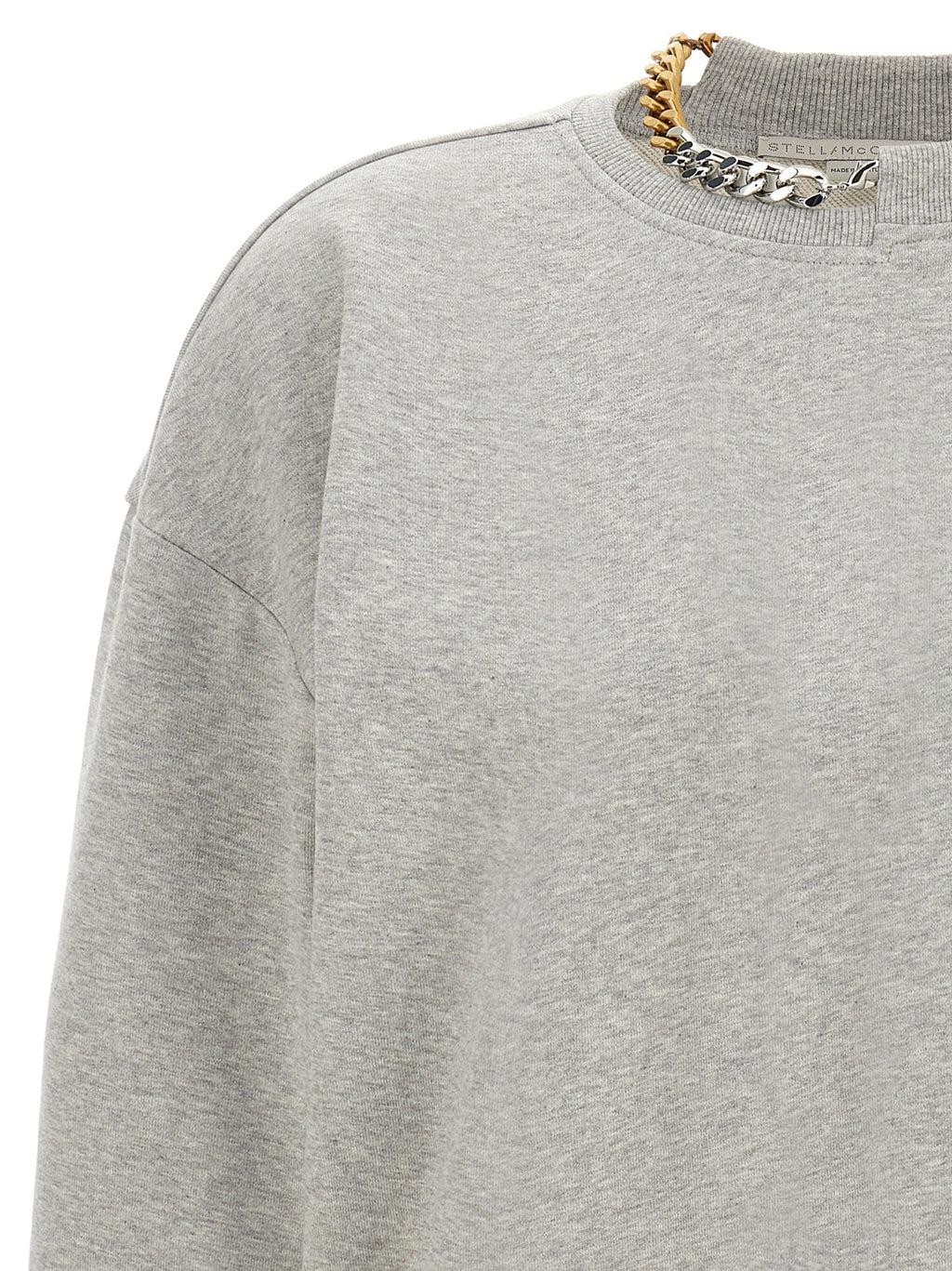 Stella McCartney Gray Cotton Sweatshirt
