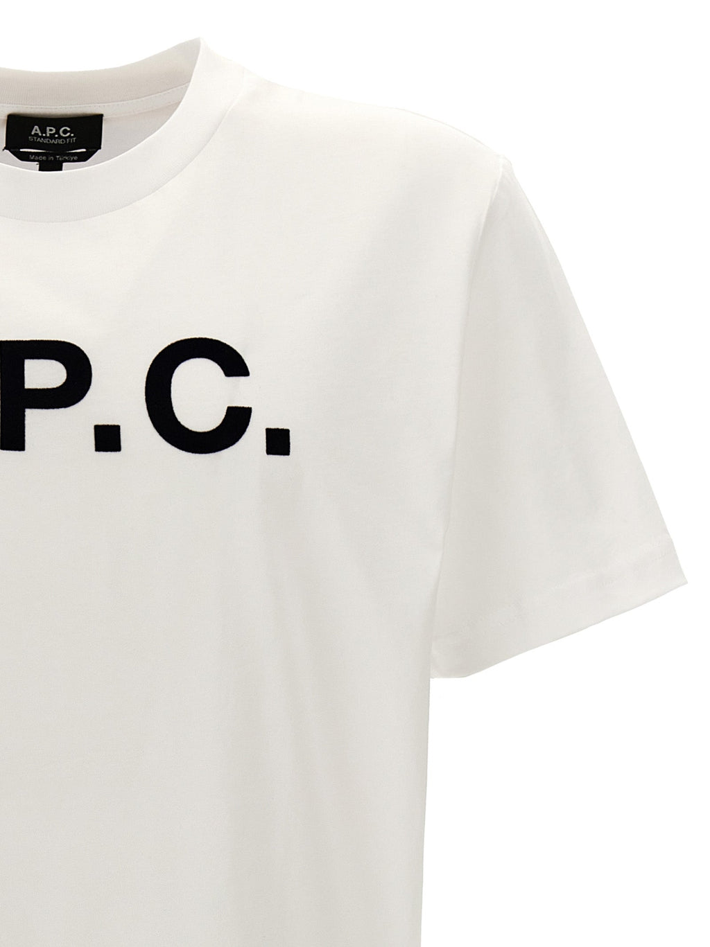 A.P.C. White Cotton T-Shirt