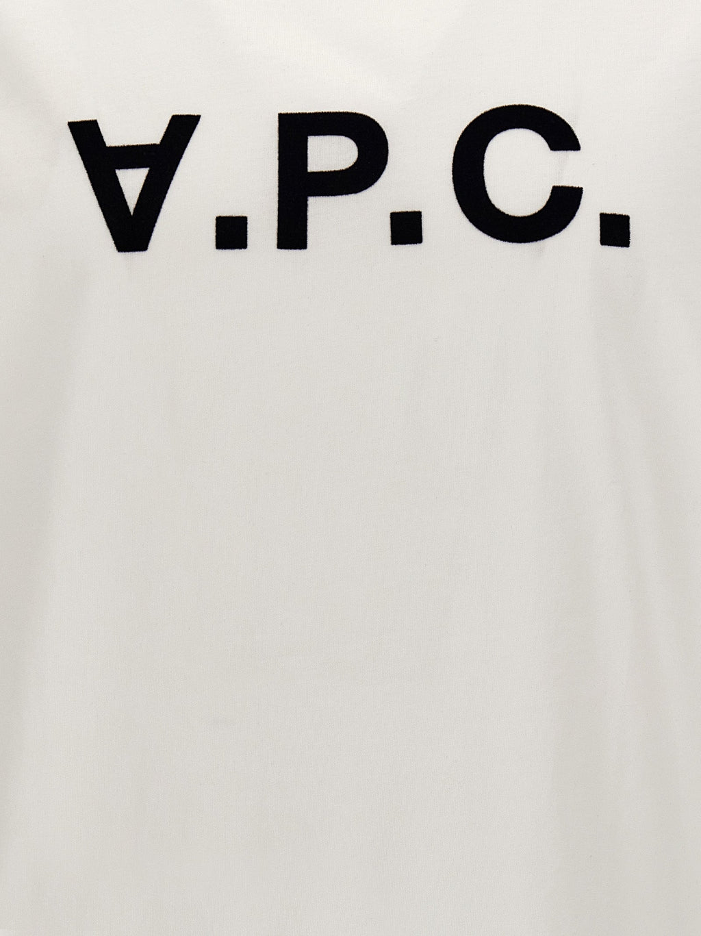 A.P.C. White Cotton T-Shirt
