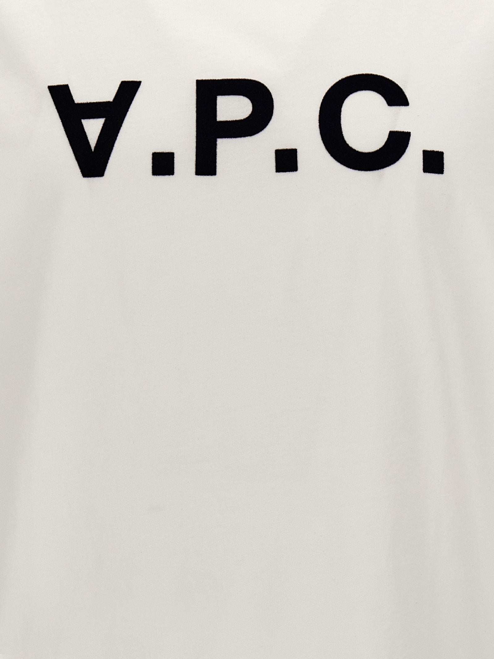 A.P.C. White Cotton T-Shirt