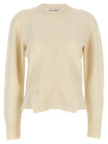 Alexander McQueen White Wool Cardigan