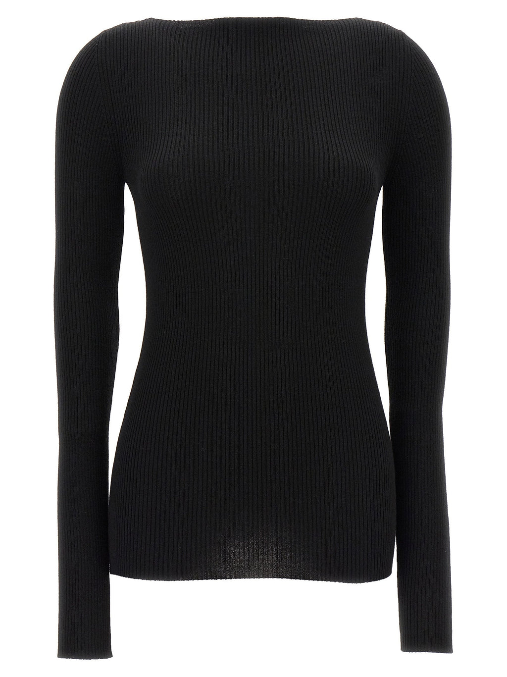Rick Owens Black Wool Cardigan