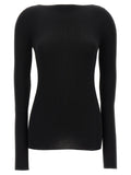 Rick Owens Black Wool Cardigan