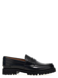Church's Black Cowhide Slip-On Loafers